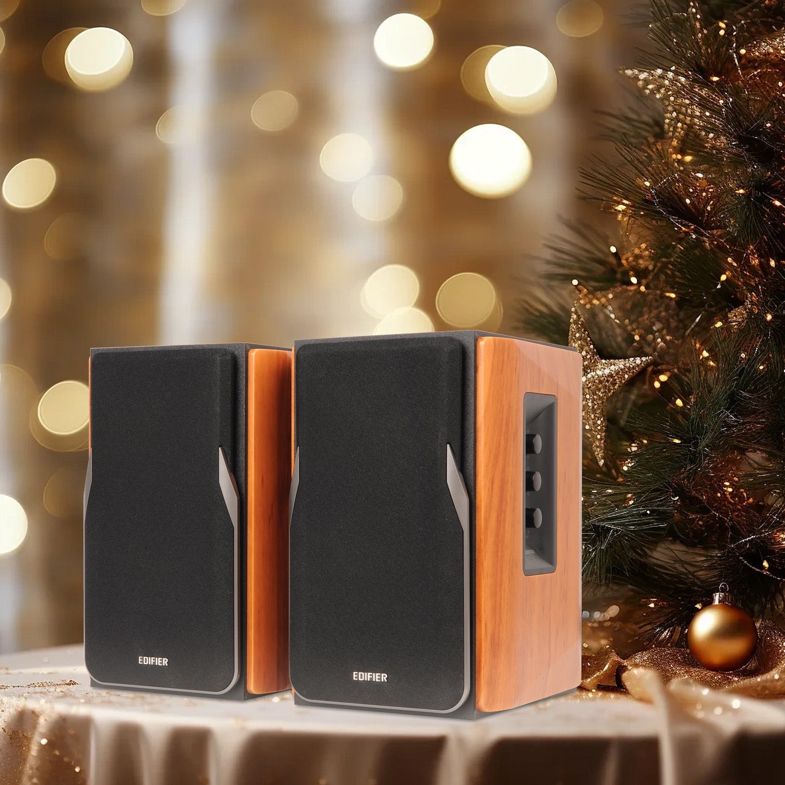 Enceintes d'étagère Bluetooth actives R1380DB 